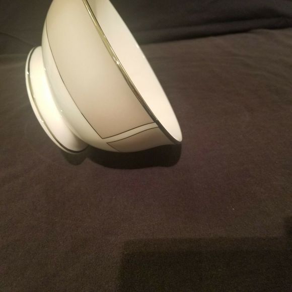 Lenox FEDERAL PLATINUM FROST 9 1/2" Oval Vegetable Bowl 4113959 - Picture 5 of 7